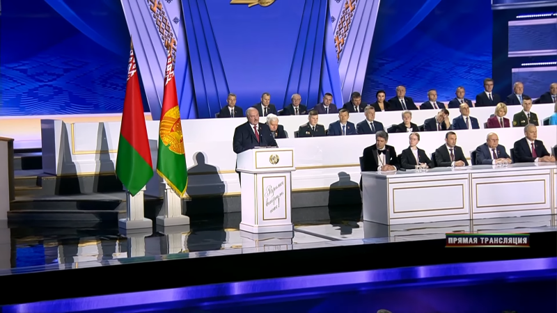 Лукашенко о делегатах ВНС: национальная совесть, глас народа