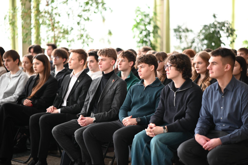 Информационно-просветительский прикладной проект «Молодежная лекция» проходит в Минске