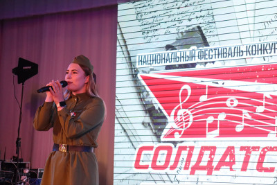 В Гомеле прошел фестиваль-конкурс патриотической песни «Солдатский конверт — 2026»