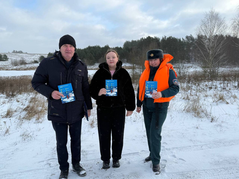 Профилактический рейд прошел на водоемах Копыльского района
