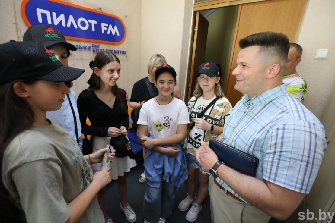 Дети из Донбасса побывали в Республиканском доме молодежи